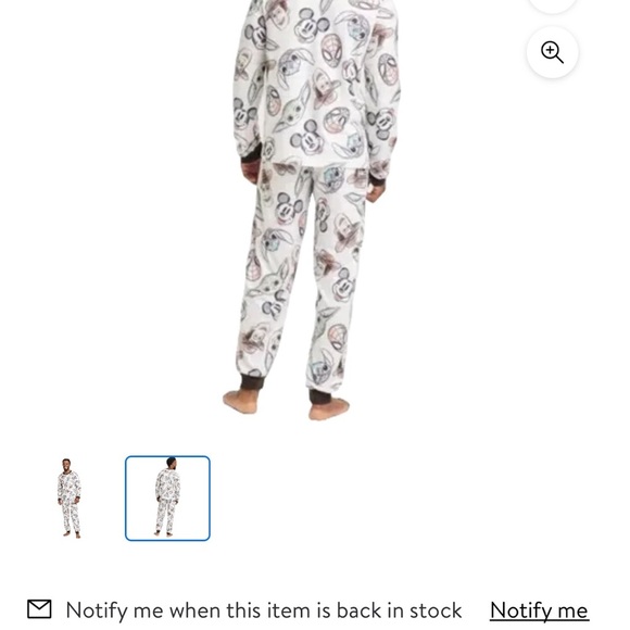 Mens Disney 100 character mash-up famous 2 pc - Picture 6 of 6